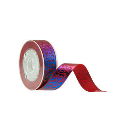 Personifiziertes Regenbogen farbiges Band, 13mm Polyester Grosgrain-Band