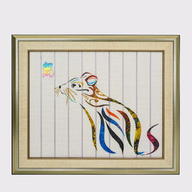 Chinesischer Tierkreis gestaltete Tier-Ratten-Ausgangsdekor-Band-Malerei-Hotel-Wandbehang-dekorative Wand-Kunst der Kunst-zwölf
