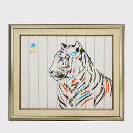 Baumstumpf-freier Tiger-chinesische Tierkreis-Kunst, dauerhafte Diy-Malereien für Hauptdekor