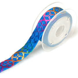 Buntes Erdöl-dehnbares Band für Haar-Bindungen, Geschenk-Verpackungs-flaches elastisches Band