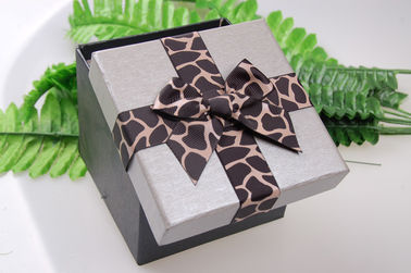 Farbtinten-Schirm-Leopard-Druck-Band 25 Millimeter-Gewohnheits-eine für die Geschenk-Verpackung