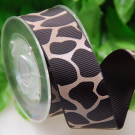 Farbtinten-Schirm-Leopard-Druck-Band 25 Millimeter-Gewohnheits-eine für die Geschenk-Verpackung
