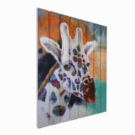 21 x 18 in der Giraffen-Band-Malerei-Quadrat-Form für Schlafzimmer-Hallen-Ausgangsdekor
