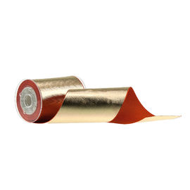 Polyester 75mm Grosgrain-Band, dauerhaftes Folien-Silber Grosgrain-Band
