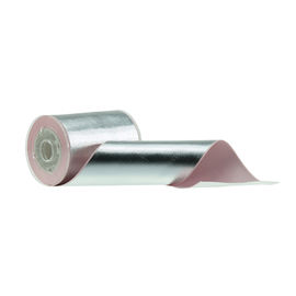 Polyester 75mm Grosgrain-Band, dauerhaftes Folien-Silber Grosgrain-Band