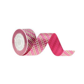 Rosen-Punkte druckten Satin-Band für Feiertags-haltbares starkes Material