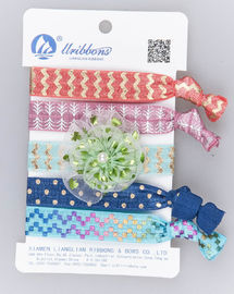 Kundengebundenes dehnbares Band für Haar-Bindungen, Haar-Bindungen des Gummiband-8cm Snagless