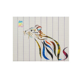 Hauptdekor-Ratten-einfache Wand-Künste, heiße Band-Kunst des speziellen optischen Effektes