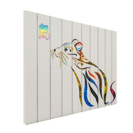 Hauptdekor-Ratten-einfache Wand-Künste, heiße Band-Kunst des speziellen optischen Effektes