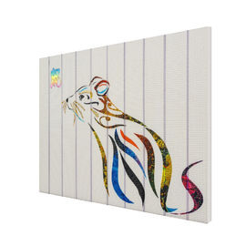 Hauptdekor-Ratten-einfache Wand-Künste, heiße Band-Kunst des speziellen optischen Effektes