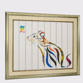 Chinesischer Tierkreis gestaltete Tier-Ratten-Ausgangsdekor-Band-Malerei-Hotel-Wandbehang-dekorative Wand-Kunst der Kunst-zwölf