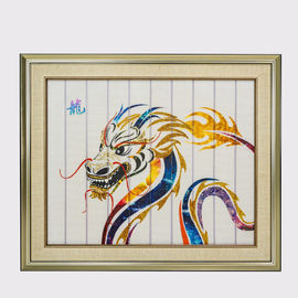 Drache-chinesische Tierkreis-Grafik, gestaltete dekorative Malereien für Wohnzimmer