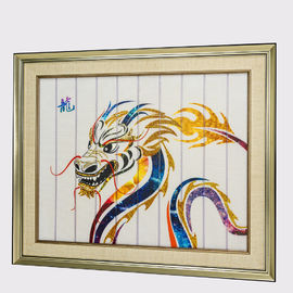 Drache-chinesische Tierkreis-Grafik, gestaltete dekorative Malereien für Wohnzimmer