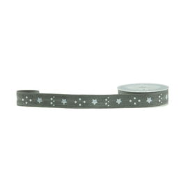 Folien-Silber elastische Band-Rollenkunden-Drucklänge für Mädchen ‚Haar-Bindung