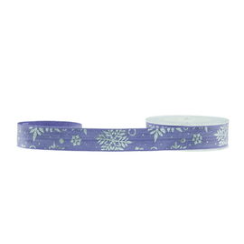 Silbernes Drucken druckte elastisches haltbare die Band-Rollenpurpurrote Farbe