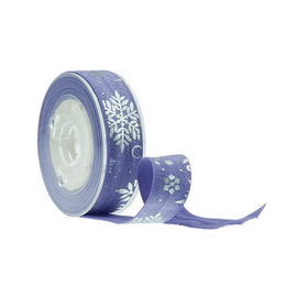 Silbernes Drucken druckte elastisches haltbare die Band-Rollenpurpurrote Farbe