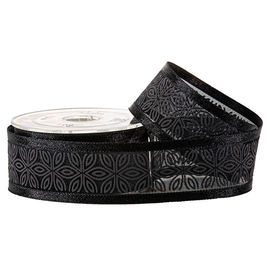 Sex-Unterwäsche-Verpackenkasten-Dekoration 4 Grad-Schwarz-Organza-Band