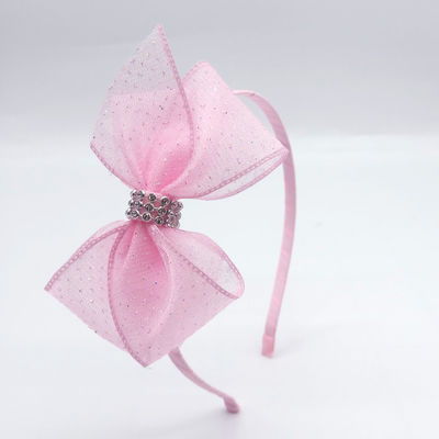 Gewebe-Stirnbänder Stern-Entwurfs-Prinzessin-Kids Plain Girls für Babys