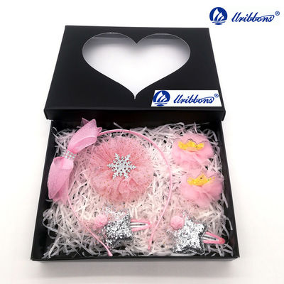 Gewebe-Stirnbänder Stern-Entwurfs-Prinzessin-Kids Plain Girls für Babys