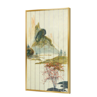 Gestaltete Natur-Fluss-Szenen-Band-chinesische Art-Malerei